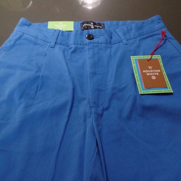HOUSTON WHITE Men's Chino Pants 32/30 NWT Blue - Picture 1 of 4